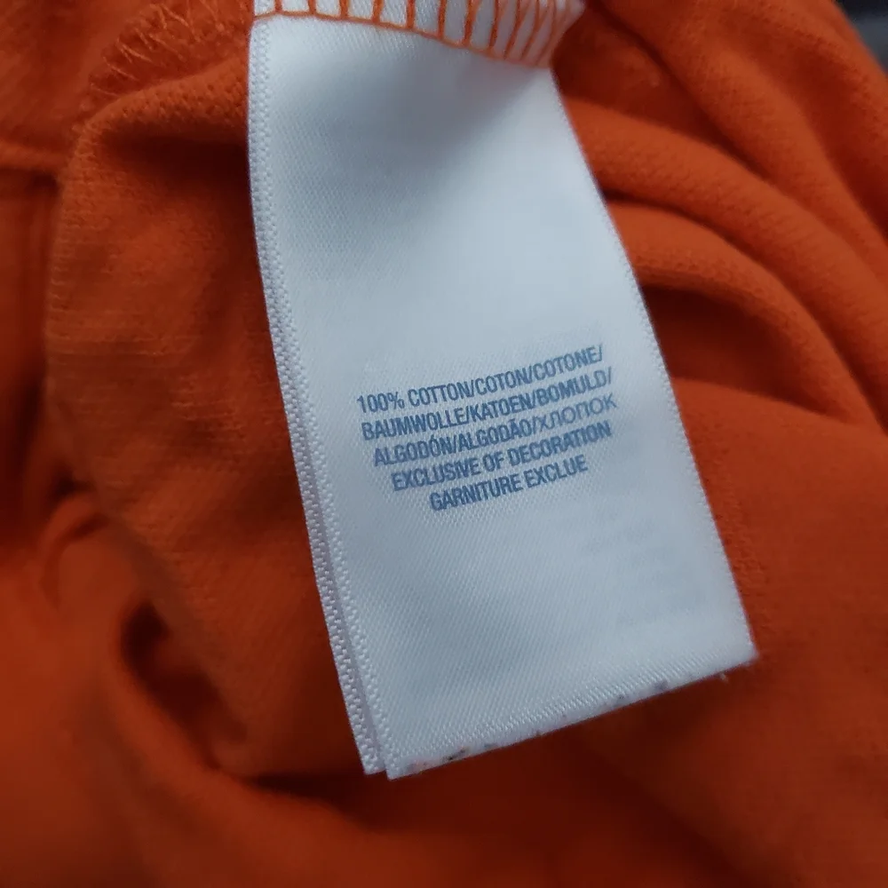 Ralph Lauren 3 Months Baby Boy Halloween Pumpkin Orange Fall Polo Coveralls